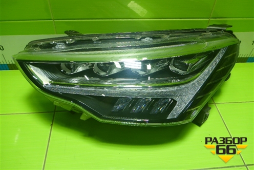 Фара левая (Led с блоком) (4121104XST01A) для Haval Jolion с 2021г (Джолион)