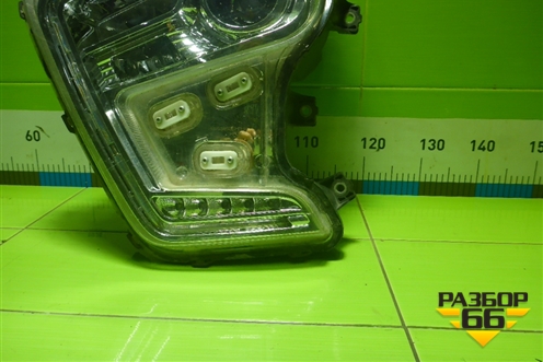 Фара левая  (Led c блоками) (DZ9X259810127SC) для Shacman (shaanxi) X6000 (Х6000)