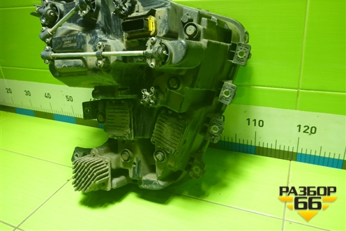 Фара левая  (Led c блоками) (DZ9X259810127SC) для Shacman (shaanxi) X6000 (Х6000)