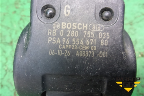 Педаль газа электронная (9655467180) для Peugeot Partner с 2002-2010г (Партнер)