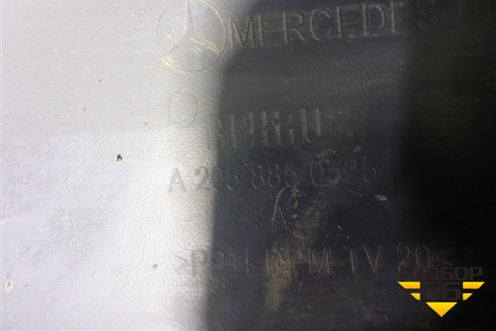 Бампер передний (до 2018г под парктроник) (A2058850525) для Mercedes Benz C-Klass W205 с 2014г (Ц)