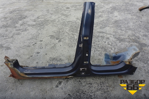 Порог со стойкой левый для Volkswagen Tiguan с 2011-2016г (Тигуан)