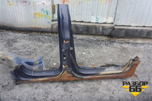 Порог со стойкой правый для Volkswagen Tiguan с 2011-2016г (Тигуан)