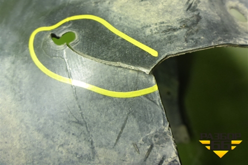 Локер передний правый (5512103XKN048) для Haval Dargo с 2022г (Дарго)