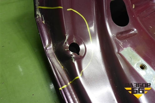 Крышка багажника (под вставку) (692004L000) для Hyundai Solaris с 2010-2016г (Солярис)