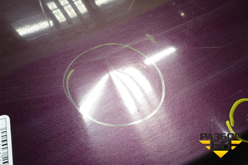 Крышка багажника (под вставку) (692004L000) для Hyundai Solaris с 2010-2016г (Солярис)