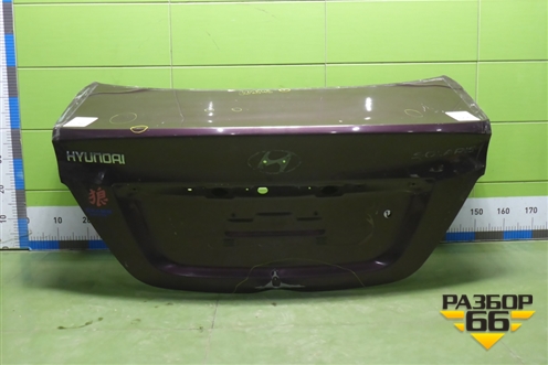 Крышка багажника (под вставку) (692004L000) для Hyundai Solaris с 2010-2016г (Солярис)