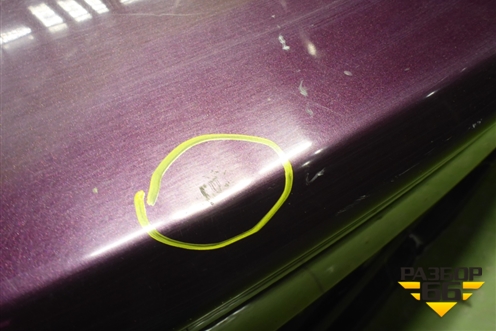 Крышка багажника (под вставку) (692004L000) для Hyundai Solaris с 2010-2016г (Солярис)