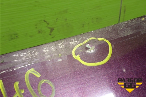 Крышка багажника (под вставку) (692004L000) для Hyundai Solaris с 2010-2016г (Солярис)