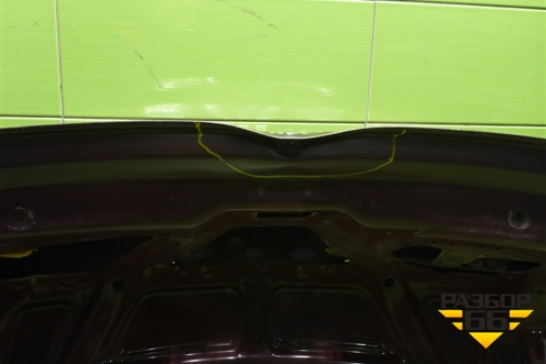 Крышка багажника (под вставку) (692004L000) для Hyundai Solaris с 2010-2016г (Солярис)