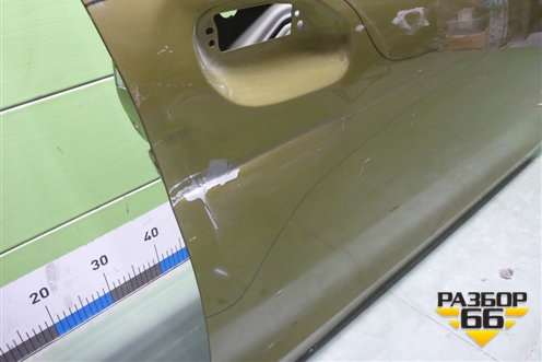 Дверь передняя правая (801522177R) для Renault Logan II с 2012г (Логан)