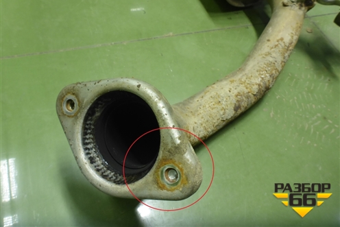 Глушитель задняя часть (1.8л R18A2) для Honda Civic 5D с 2005-2011г (Цивик)