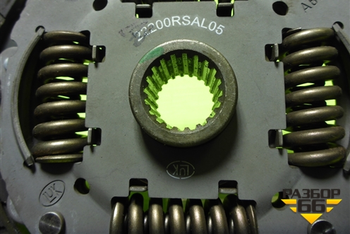 Диск сцепления (1.8л R18A2) (22200RSAL05) для Honda Civic 5D с 2005-2011г (Цивик)