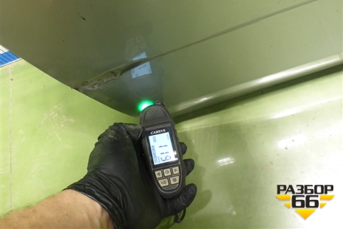 Дверь передняя левая (801014AA8B) для Nissan Almera G15 с 2012г (Альмера Г15)