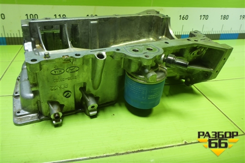 Поддон двигателя масляный (верхняя часть 1.6л G4FC) (211352B020) для Kia Rio с 2011-2016г (Рио 3)