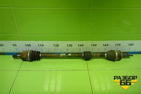 Привод передний правый (1.6л G4FC МКПП шлиц наруж-25,внутр-25) (495011R000) для Kia Rio с 2011-2016г (Рио 3)