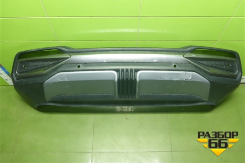 Юбка заднего бампера (под парктроник) (8891868414) для Geely Atlas 2 с 2023г (Атлас)