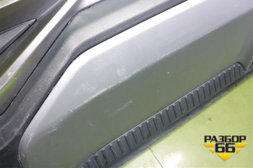 Юбка заднего бампера (под парктроник) (8891868414) для Geely Atlas 2 с 2023г (Атлас)