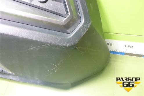 Юбка заднего бампера (под парктроник) (8891868414) для Geely Atlas 2 с 2023г (Атлас)