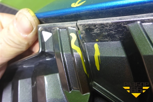 Решетка радиатора (7110004CRV0000) для GAC GS3 с 2024-2025г (ГС3)