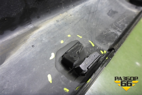 Накладка на порог наружная левая (877512W000) для Hyundai Santa Fe с 2012-2018г (Санта Фе)