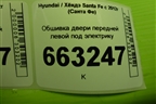 Обшивка двери передней левой под электрику (823702W000) для Hyundai Santa Fe с 2012-2018г (Санта Фе)