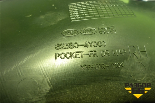 Обшивка двери передней правой под электрику (823804Y000) для Kia Rio с 2011-2016г (Рио 3)