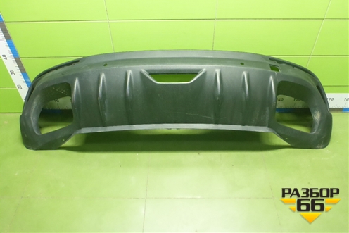 Юбка заднего бампера (до 2023г под парктроник) (6600124618) для Geely Coolray с 2019-2025г (Кулрей)