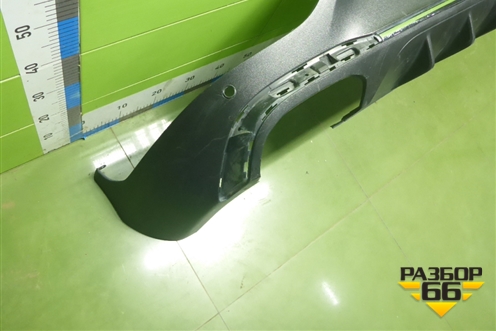 Юбка заднего бампера (AMG под парктроник) (A2538858003) для Mercedes Benz GLC-Klass X253  с 2015г (ГЛЦ)