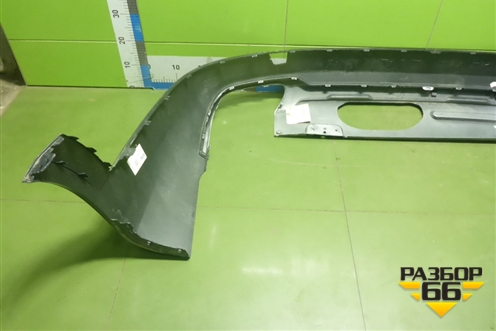 Юбка заднего бампера (31383339) для Volvo V90 Cross Country с 2017г (В90 Кросс Кантри)