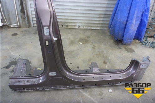 Порог со стойкой правый для Hyundai Santa Fe с 2012-2018г (Санта Фе)