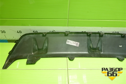 Юбка заднего бампера (М-Пакет) (51128092243) для BMW X6 G06 с 2019г (Х6 Г06)