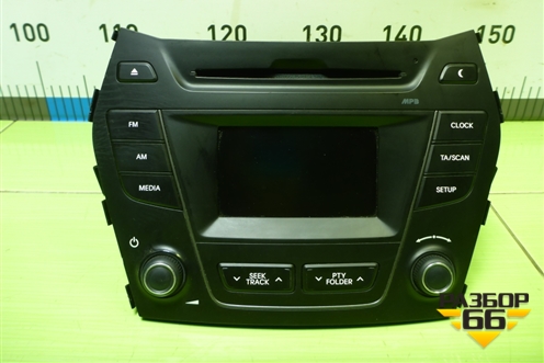 Магнитола (961802W7004X) для Hyundai Santa Fe с 2012-2018г (Санта Фе)