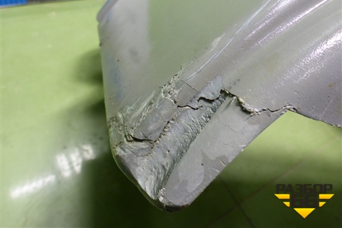 Бампер передний правая часть  (A9438805972) для Mercedes Benz TRUCK Actros MP3 с 2008г (Актрос)