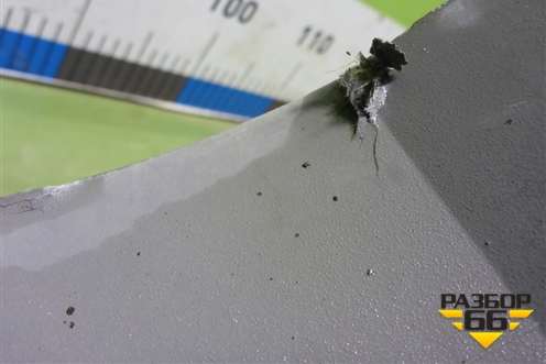 Бампер передний правая часть  (A9438805972) для Mercedes Benz TRUCK Actros MP3 с 2008г (Актрос)