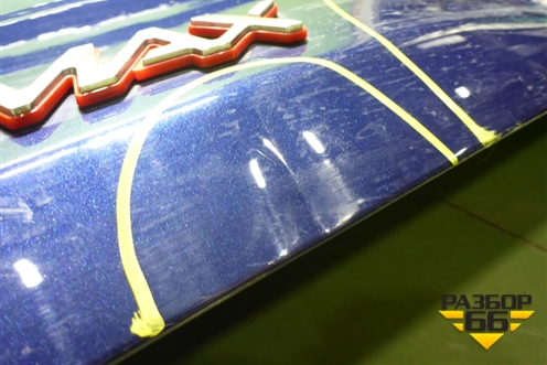 Дверь багажника без стекла (после 2023г) (552000306AADYJ) для Chery Tiggo 8 Pro Max с 2022г (Тиго 8 Про Макс)