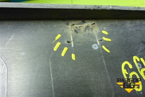 Накладка переднего бампера центральная  (DZ9X259620022) для Shacman (shaanxi) X6000 (Х6000)