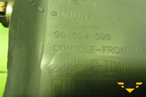 Консоль (96554598) для Chevrolet Lacetti с 2003г (Лачетти)