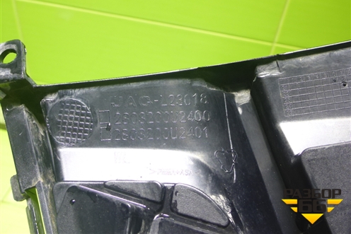 Решетка радиатора (2803200U2400) для JAC JS6 с 2022-2025г (Джей С6)