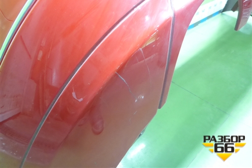 Бампер задний (после 2010г) (A2048851025) для Mercedes Benz C-Klass W204 с 2007-2014г (Ц)