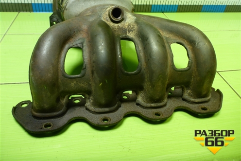 Коллектор выпускной с катализатором (1.6л F16D4) (55572914) для Chevrolet Aveo (Т300) с 2011г (Авео Т300)