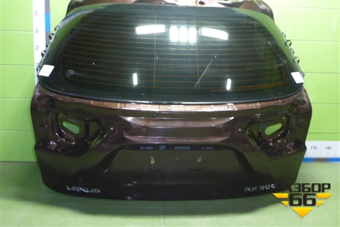 Дверь багажника со стеклом (6700548720) для Lexus RX 350 c 2015г (РХ)
