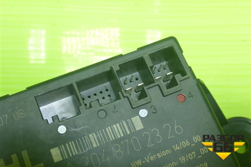 Блок комфорта (двери задний левый) (A2048702326) для Mercedes Benz C-Klass W204 с 2007-2014г (Ц)