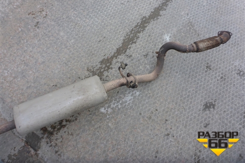 Глушитель (1.6л F16D4) для Chevrolet Aveo (Т300) с 2011г (Авео Т300)