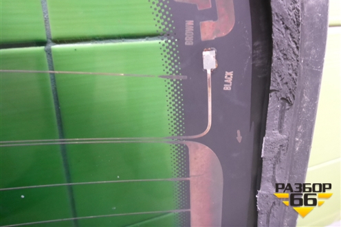 Стекло заднее для Volkswagen Passat-CC с 2008г (Пассат ЦЦ)