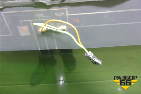 Стекло заднее (A2076701900) для Mercedes Benz E-Klass C207 (купе) с 2009г (Е Купе)