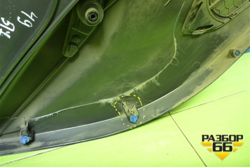 Обшивка двери задней правой под электрику (универсал) (845003000) для VAZ Vesta/Веста с 2015г