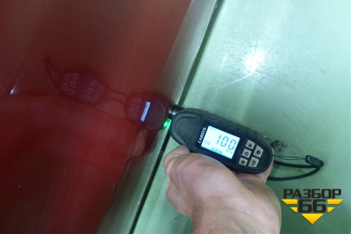 Дверь задняя правая (седан) (770044Y000) для Kia Rio с 2011-2016г (Рио 3)