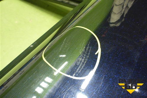 Дверь задняя правая (S203F2701030800) для Changan CS55 PLUS с 2019г (ЦС 55 плюс)