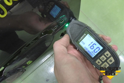 Дверь передняя левая (801019012R) для Renault Sandero с 2009-2014г (Сандеро)